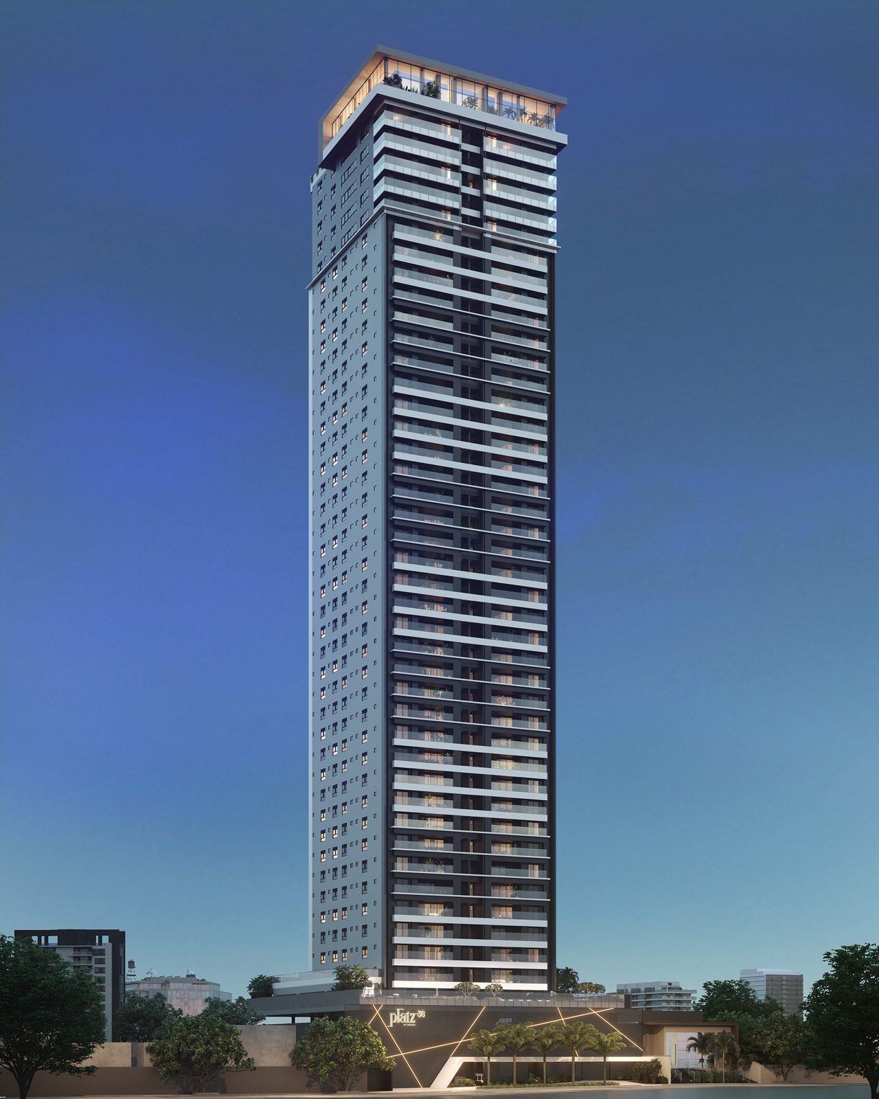 Platz 36 by Brasal — 144 a 318 m² pronto para morar — Apartamento à venda em Setor Bueno